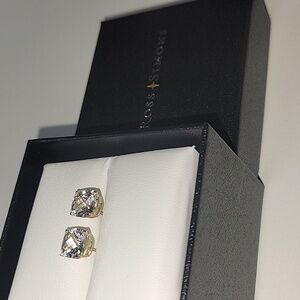 14 KT Lab Grown Sapphire Earrings